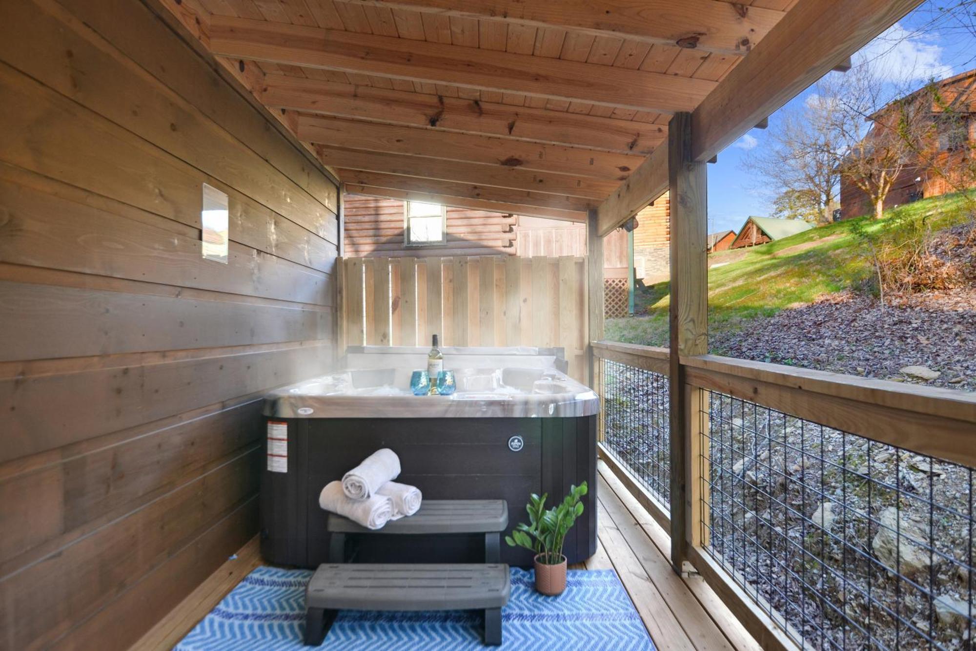Tsaliwood Cabin Sevierville Eksteriør bilde